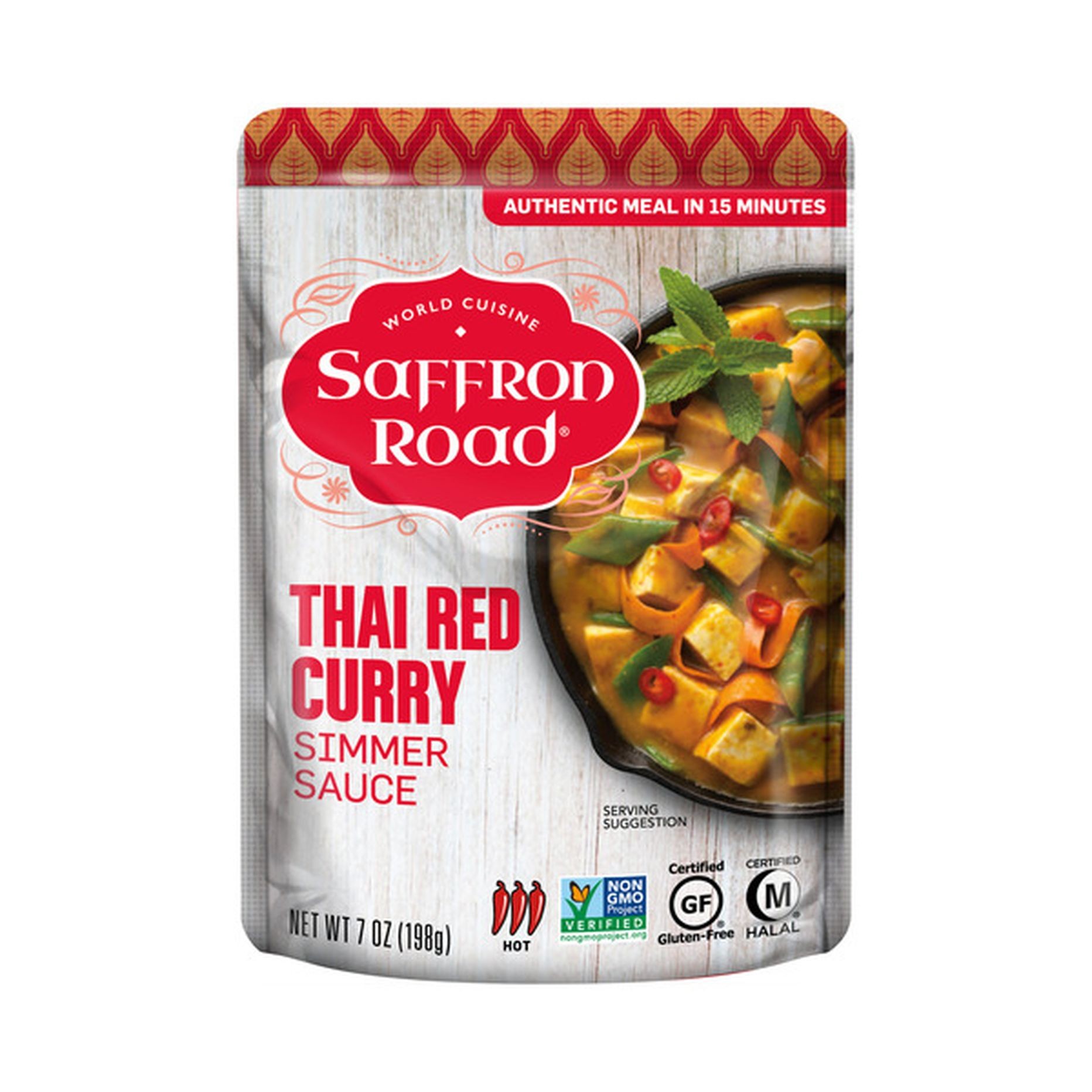 Saffron Road Thai Red Curry 200 GM