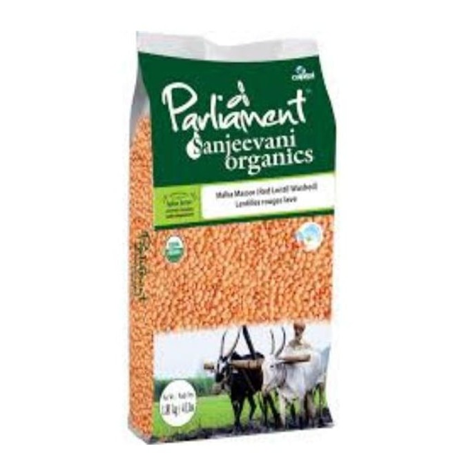 Sanjeevani Organic Wash Masoor Dal 2 LBS