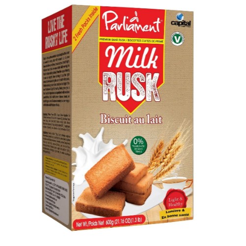 PARLIAMENT MILK RUSK 600 GM
