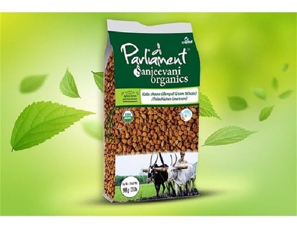 Parliament Sanjeevani Organic Kala Chana 4 Lbs