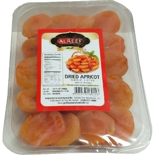 ALREEF DRIED APRICOT 900 GM
