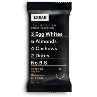 Rxbar Protein Bar Sea Salt Chocolate 52 GM