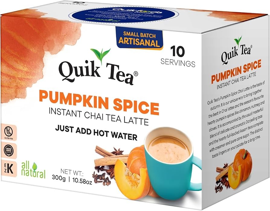 QUICK TEA PUMKIN SPICE 10 COUNT