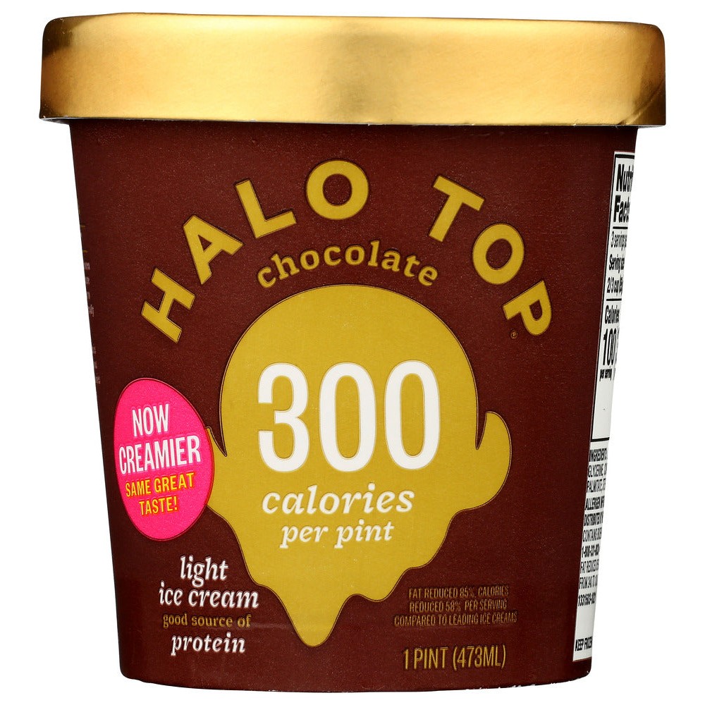 Halo Top Chocolate Ice Cream 16 OZ