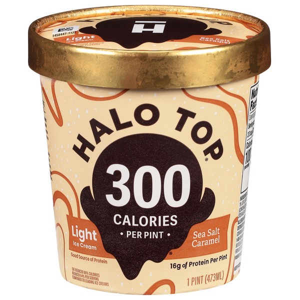 Halo S/S Caramel Ice Cream 1 Pint