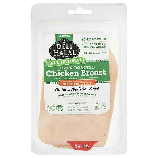 Deli Halal Chic Breast 7 OZ