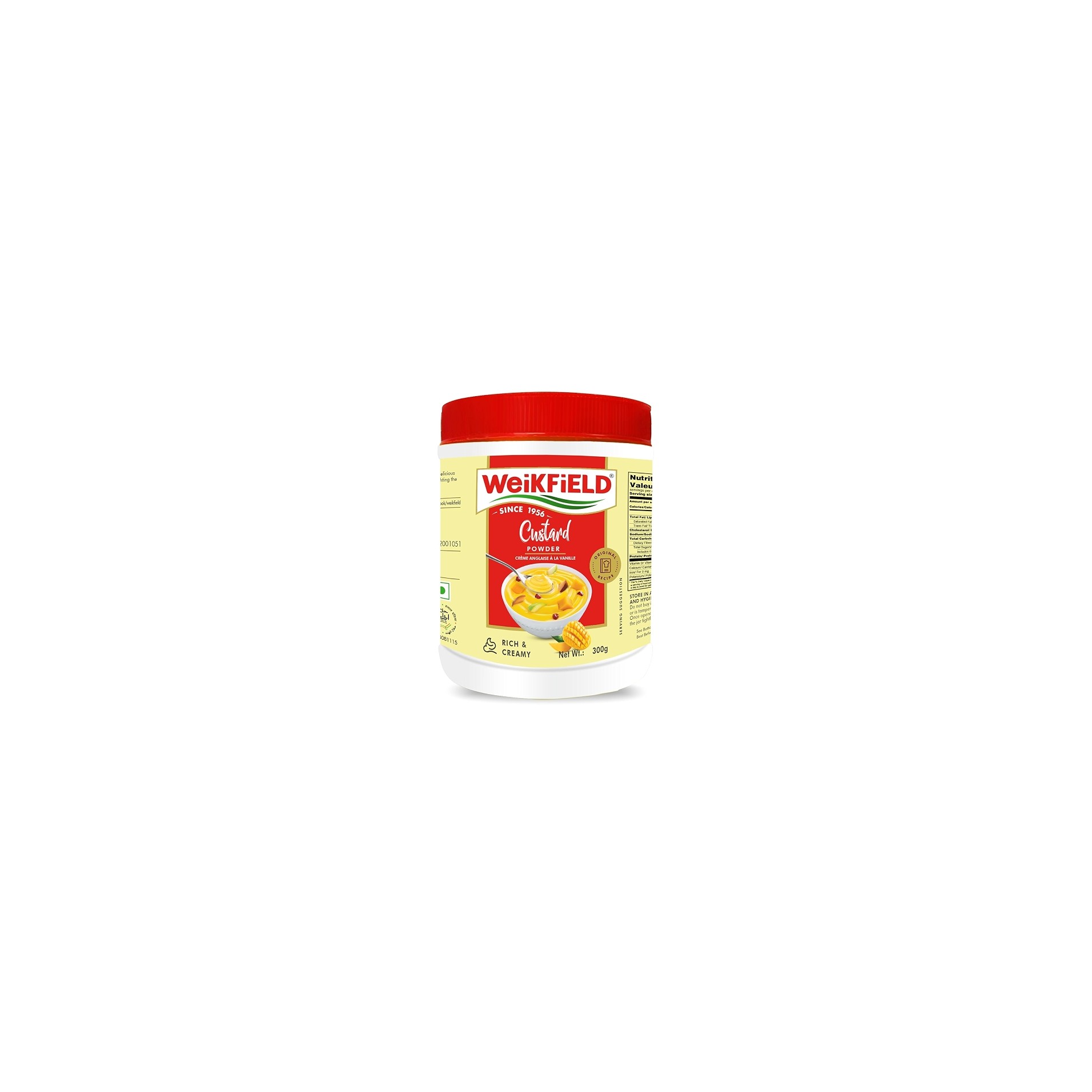 WEIKFIELD CUSTARD POWDER MANGO 300 GM