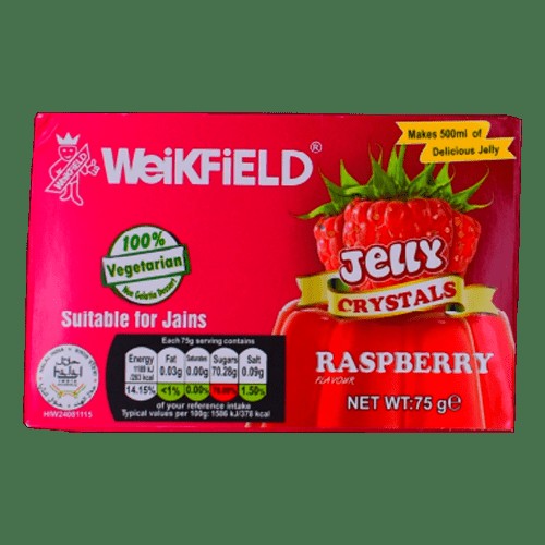 Weikfield Raspberry Jelly 75 GM