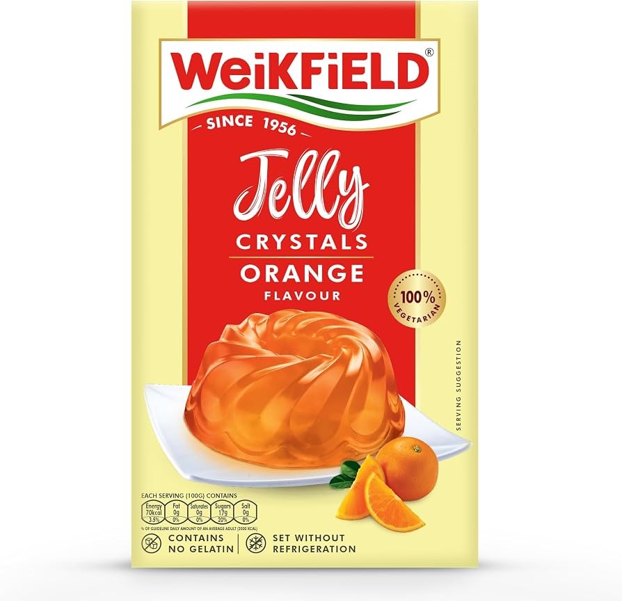 WEIKFIELD JELLY ORANGE 90 GM