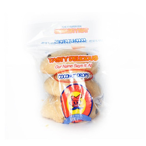 TASTY DECLICIOUS COCONUT DROPS 8 OZ