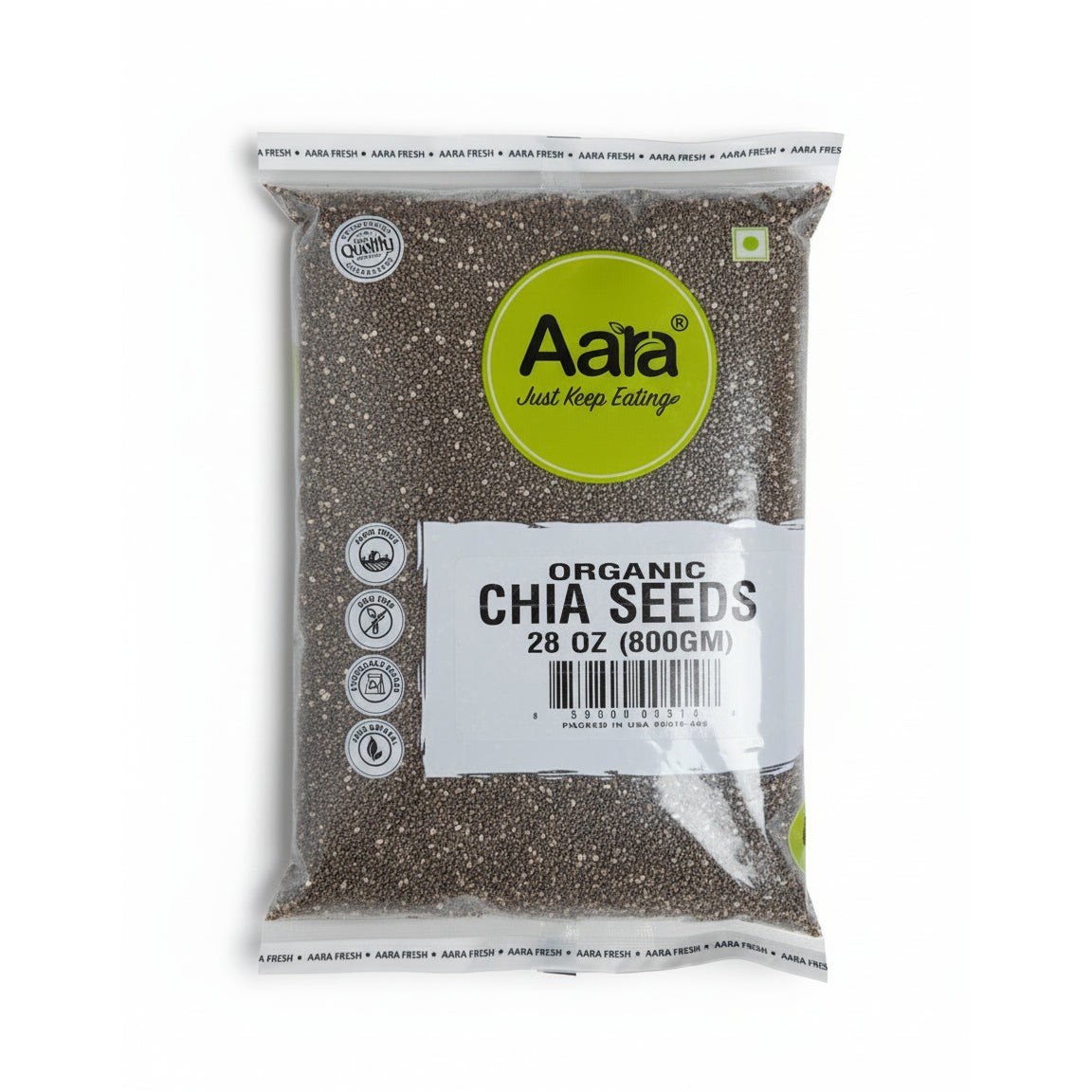 Aara Chia Seeds 800 GM
