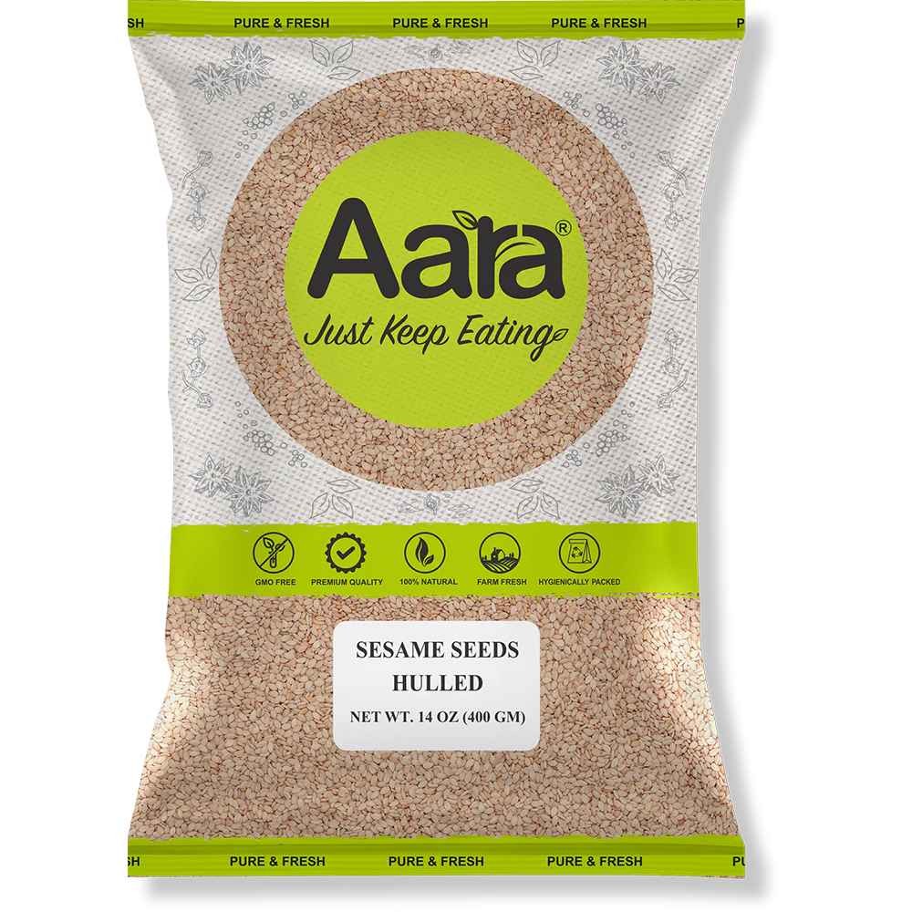 Aara Sesame Seeds Hulled 400 GM