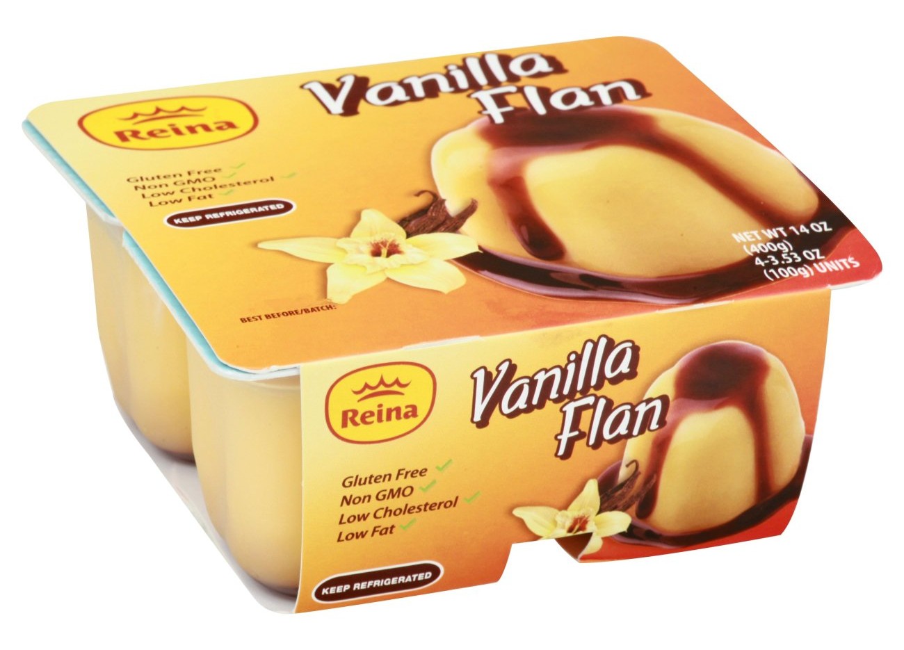 REINA VANILLA FLAN 14 OZ