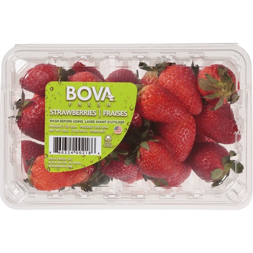 BOVA STRAWBERRY 16 OZ