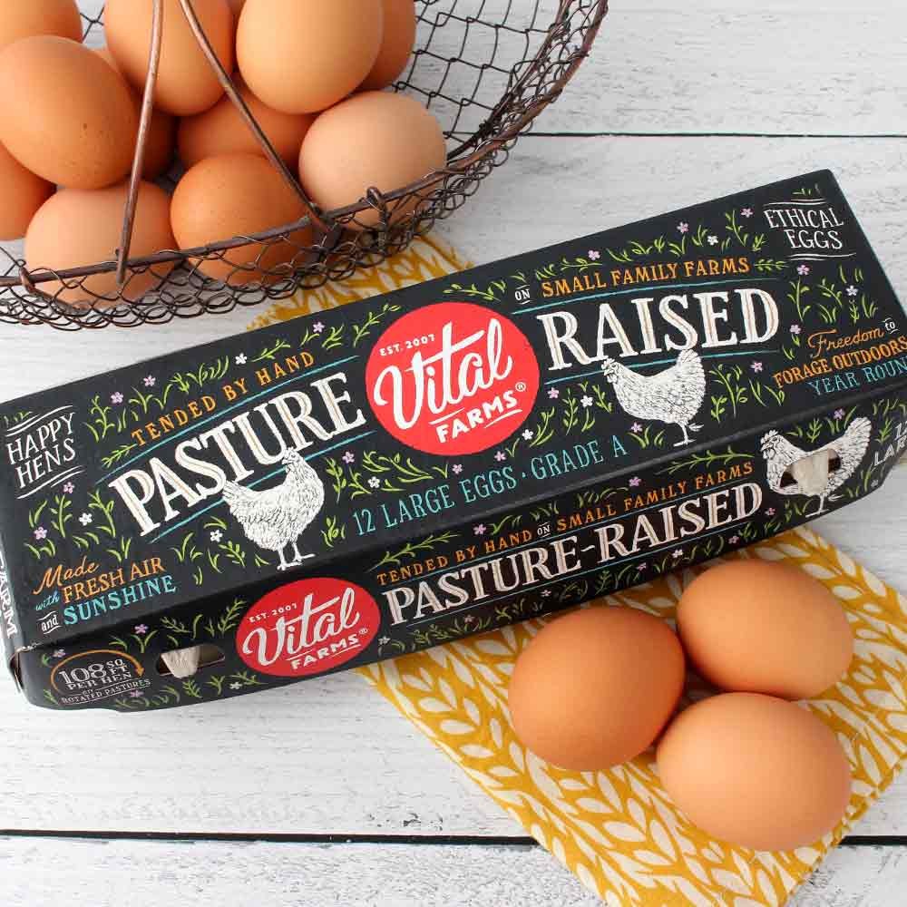 VITAL FARM PASTURE RAISED EGGS 1 DOZEN