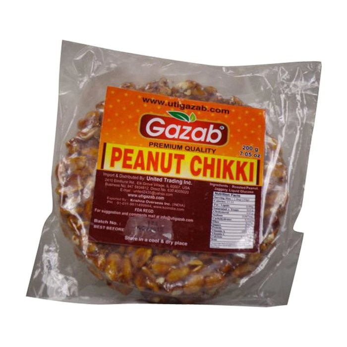 Gazab Peanut Chikki 200 GM