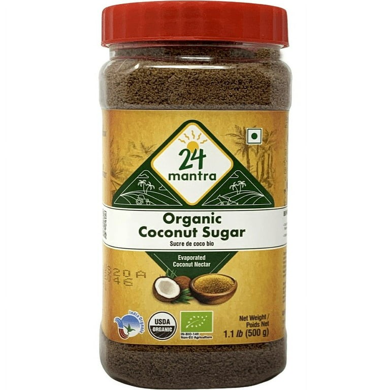 24 MANTRA ORGANIC COCONUT SUGAR 1 LBS