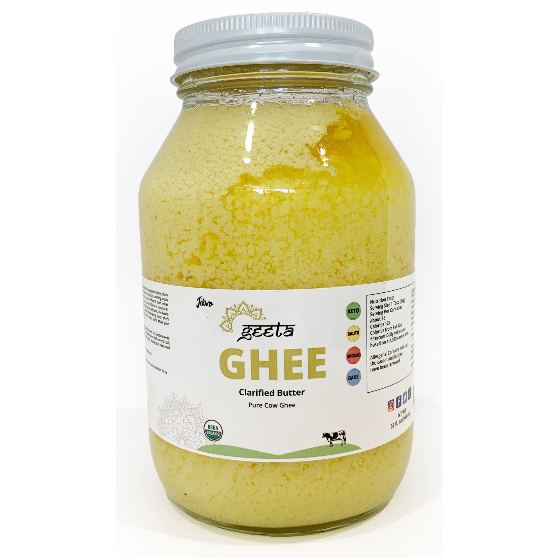 GEETA GHEE 16 OZ