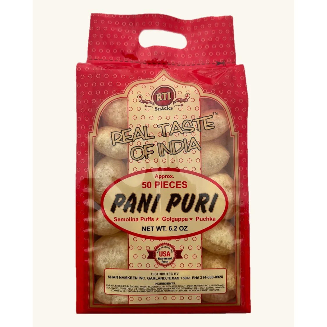RTI PANI PURI 50 PCS