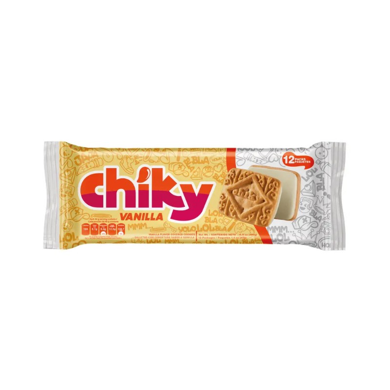 CHIKY COOKIES VANILLA                    1 OZ