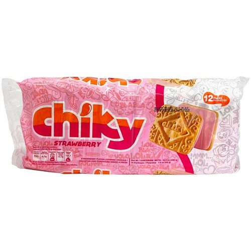 CHIKY STRAWBERRY COOKIES 16.93 OZ