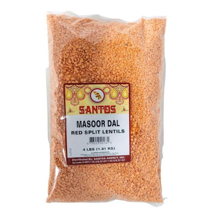 Santos Masoor Dal 4 LBS