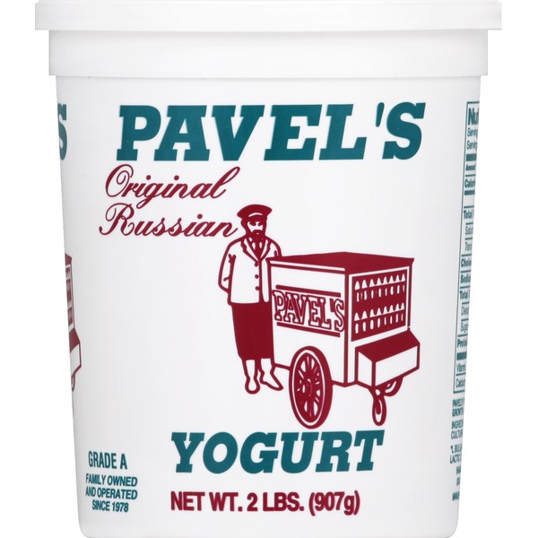 PAVEL'S ORGANIC YOGURT 2 LBS