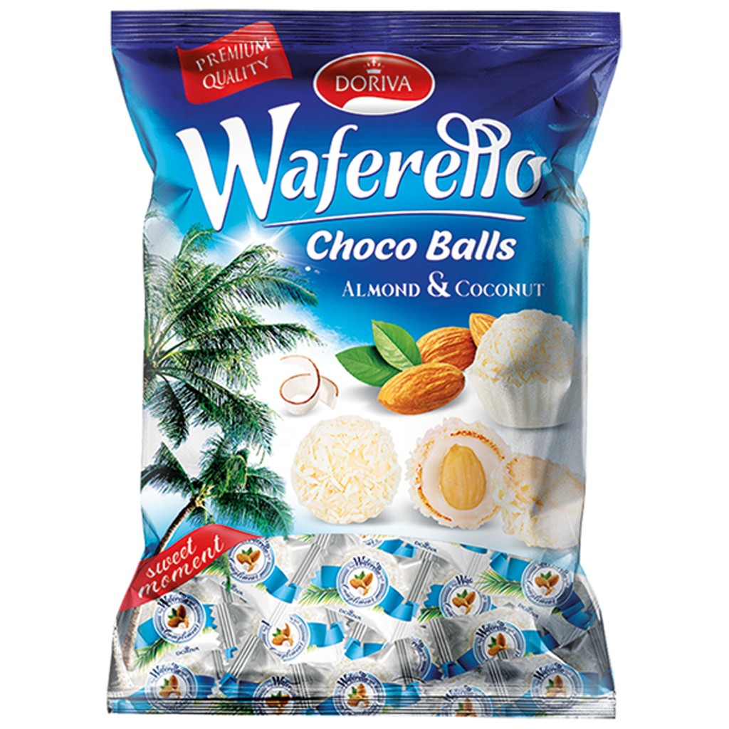 Doriva Wafer Almond/Coco 500 GM