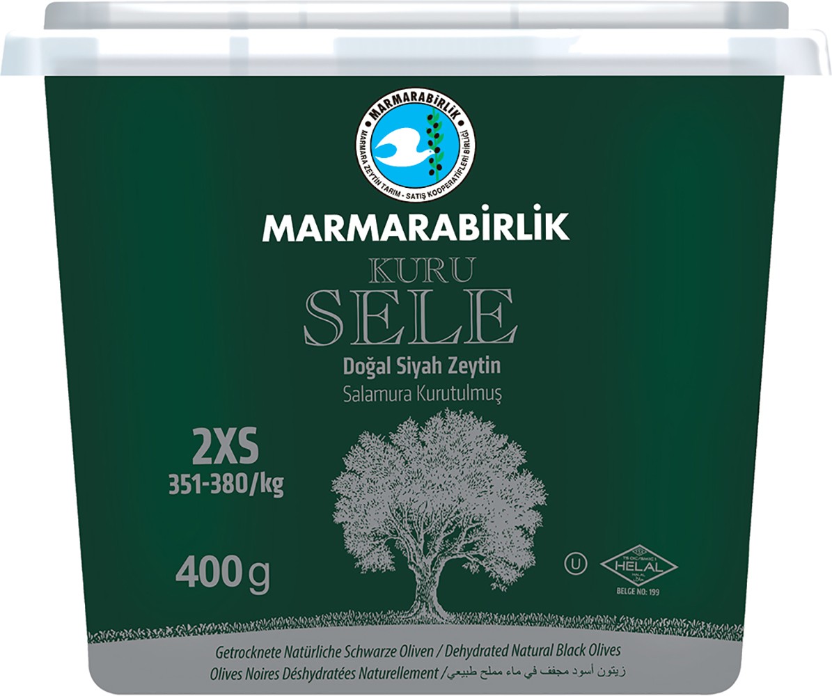 Marmara Black Olives 400 GM