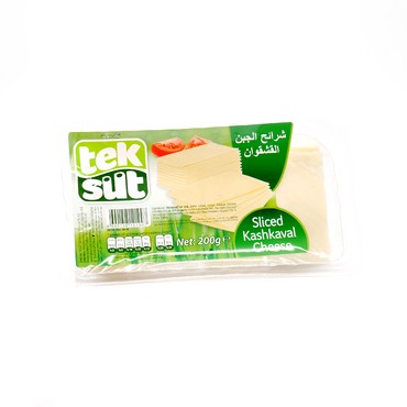 Teksut Kashkaval Sliced Cheese 200 GM 200 GM