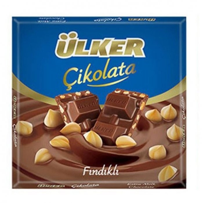 Ulker Hazelnut Chocolate 80 GM