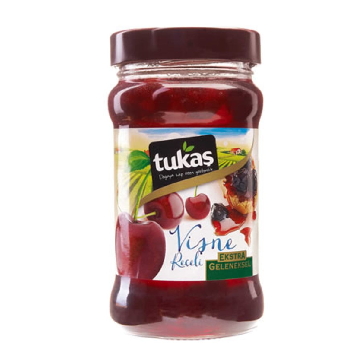 Tukas Sour Cherry Jam 380 GM