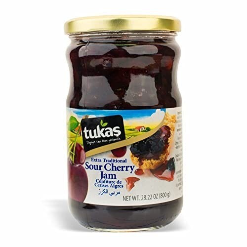 Tukas Sour Cherry Jam 800 GM