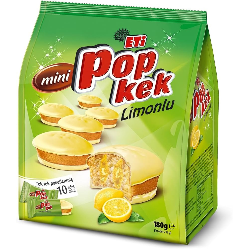 ETI POP MINI KEK LIMONLU 180 GM