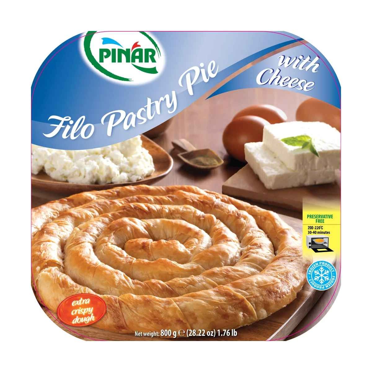 FILLO PASTRY PIE W CHEESE PINAR 800 GM