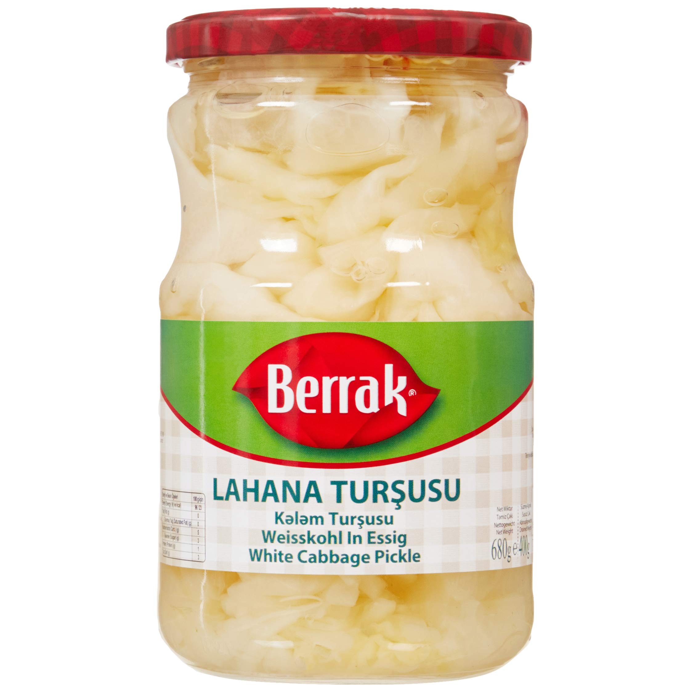 BERRAK LAHANA CABBAGE PICKLE 720 ML