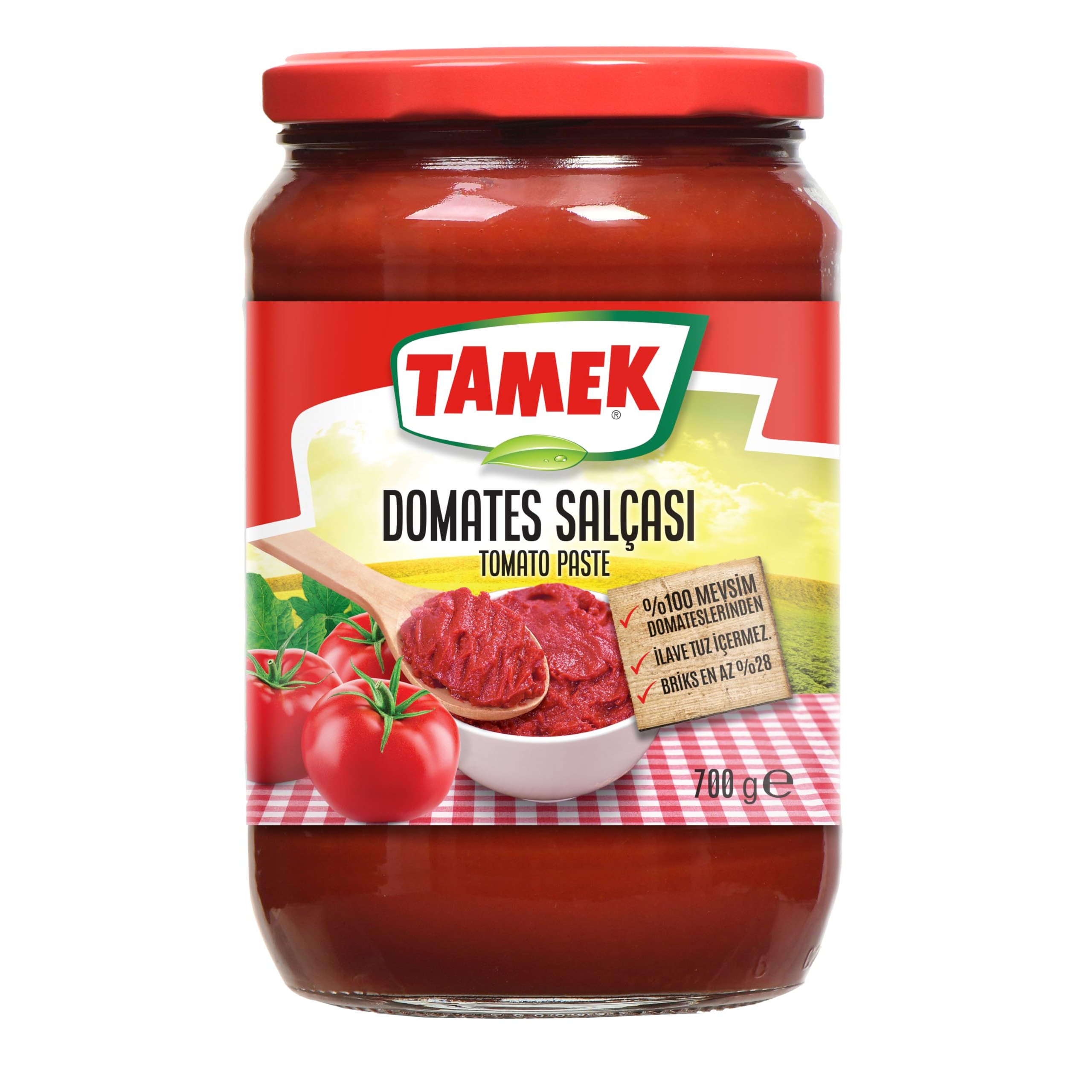 TAMEK TOMATO PASTE 700 GM