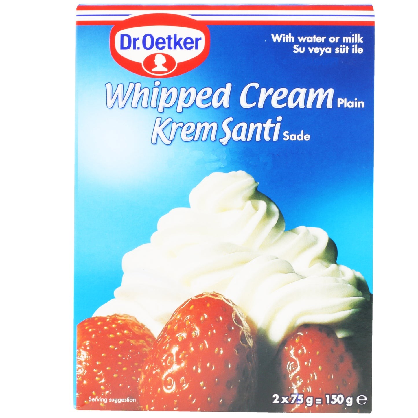 WHIPPED CREAM PLAIN OETKER 5.3 OZ
