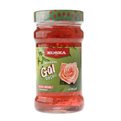 KOSKA ROSE PETAL PRESERVE 380 GM