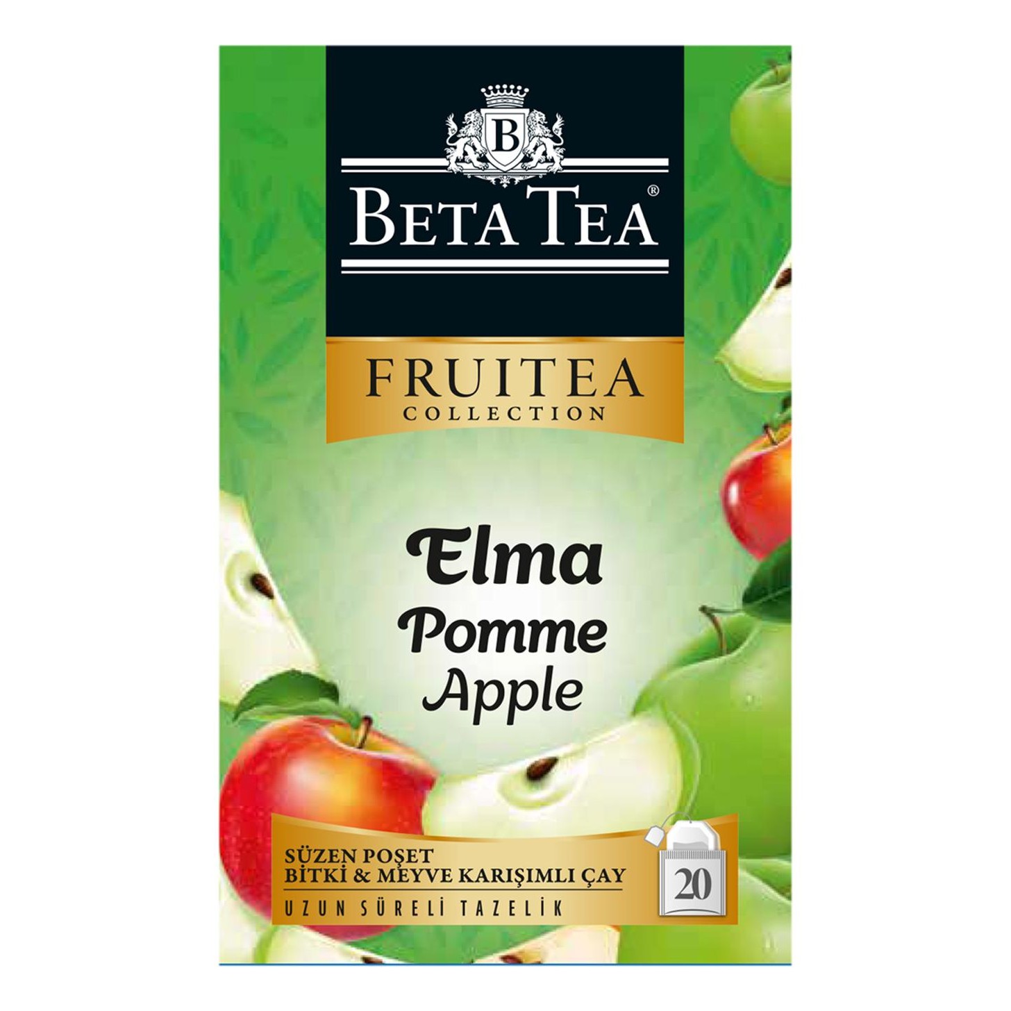 BETA TEA FRUITEA COLLECTION ELMA APPLE 20 GM
