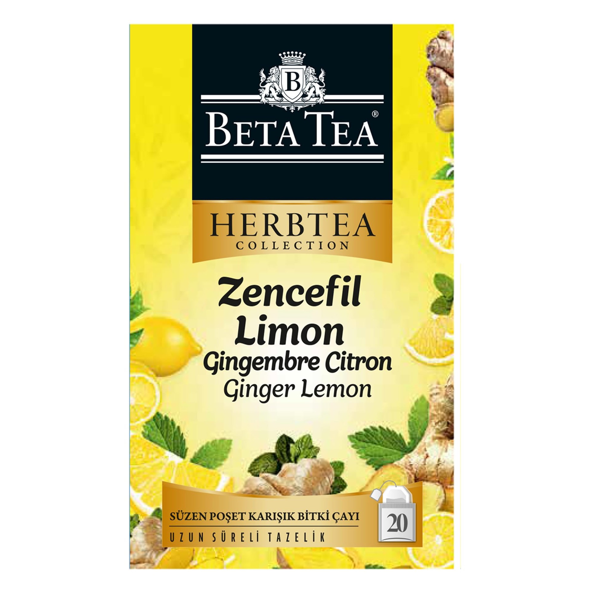 BETA GINGER LEMON TEA 40 GM
