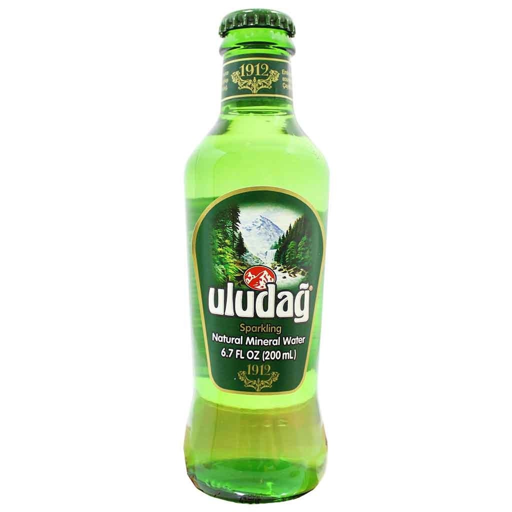 ULUDAG SPARKLING NATURAL MINERAL WATER 200 ML X 24 PCS