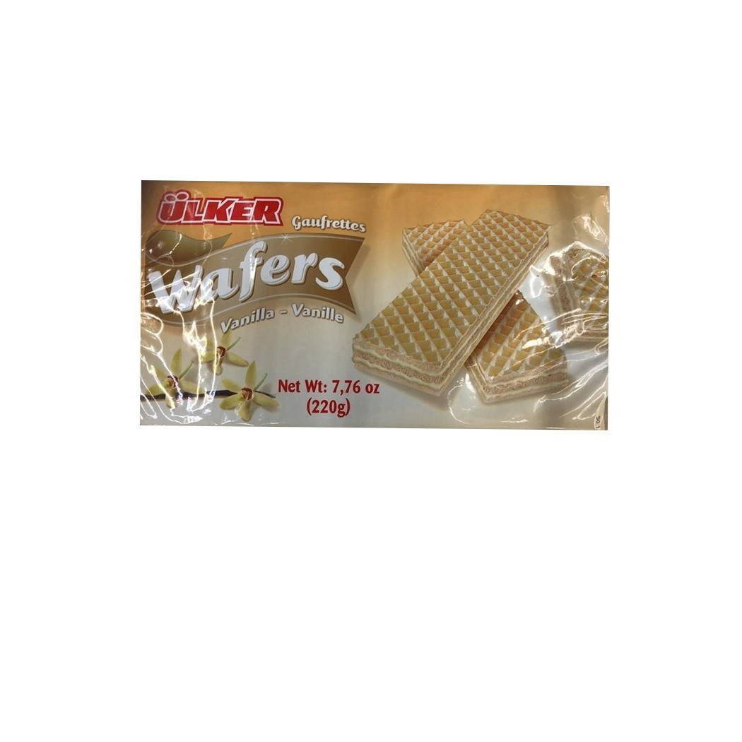 Ulker Vanilla Wafers 220 GM
