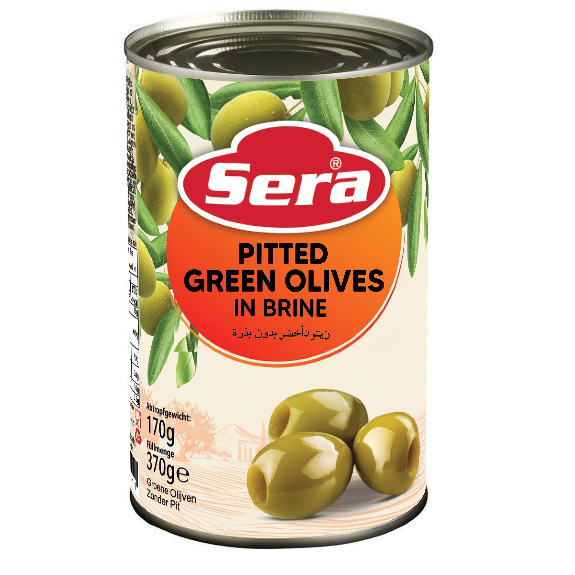 Sera Pitted Gre Olives 360 GM