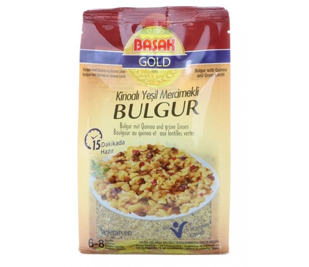 Basak Gold Bulgur Quinoa Green Lentil  360 GM