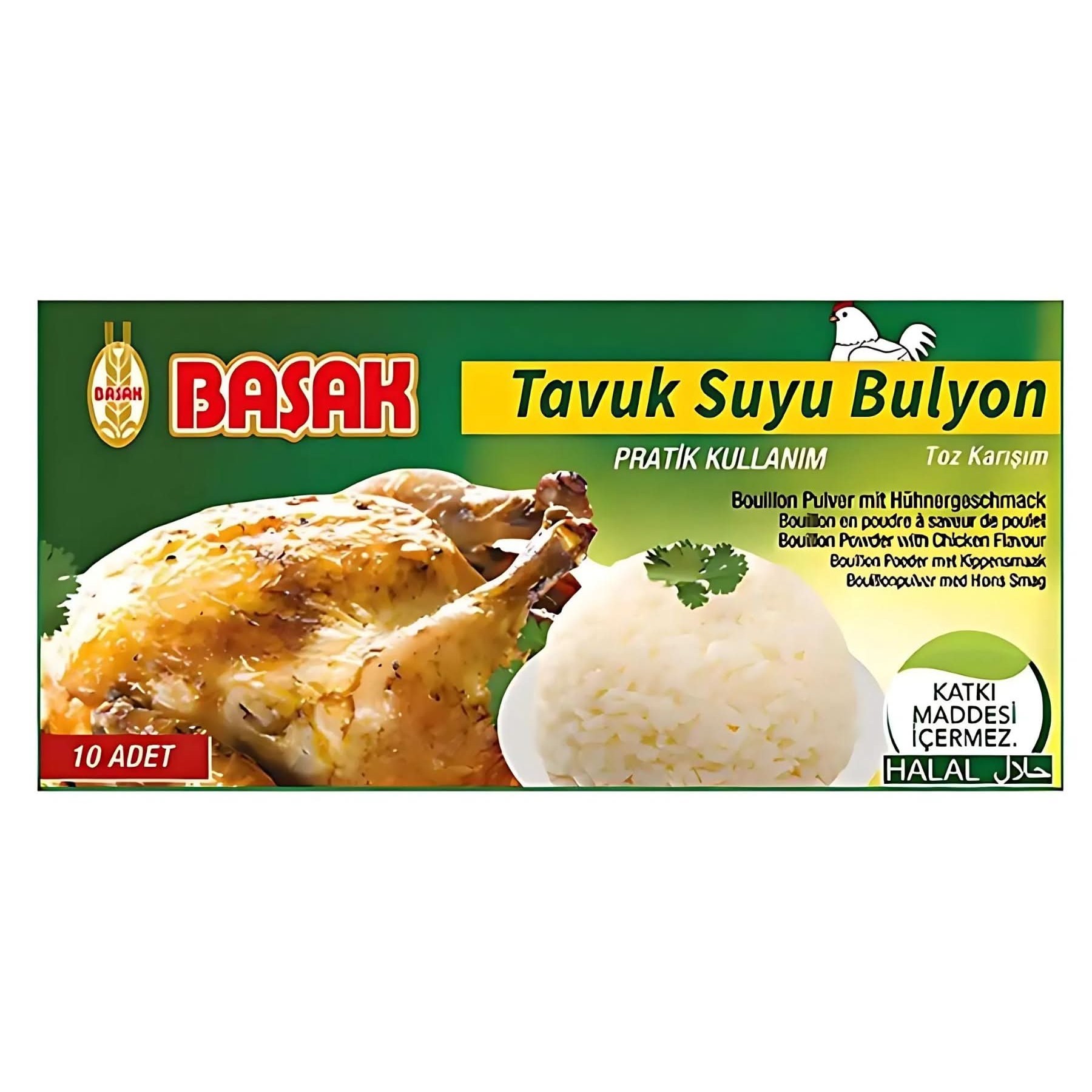 Basak Chicken Bouillon 10 PCS