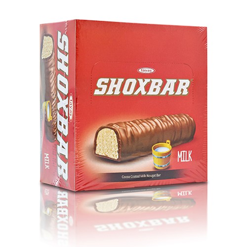 Shox Bar Milky Box 15 Gm 24 PCS