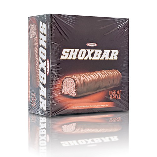 Tayas Shox Bar Hazelnut 15 Gm 24 PCS