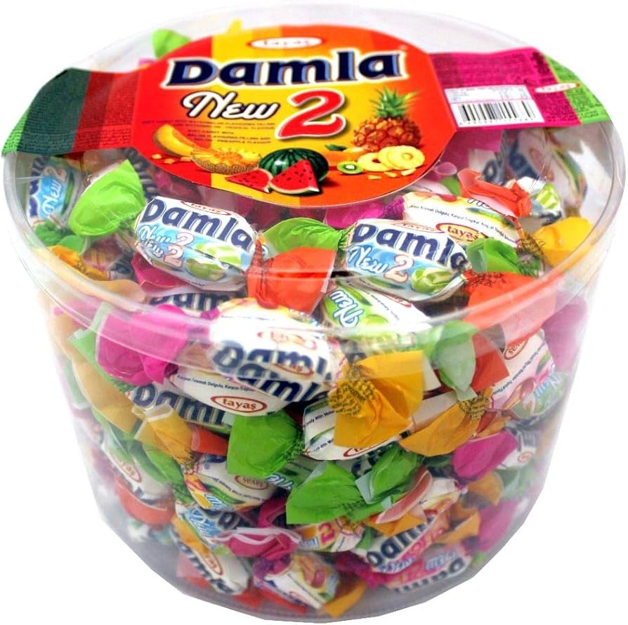 Tayas Damla 2 Candy Jar 1 KG