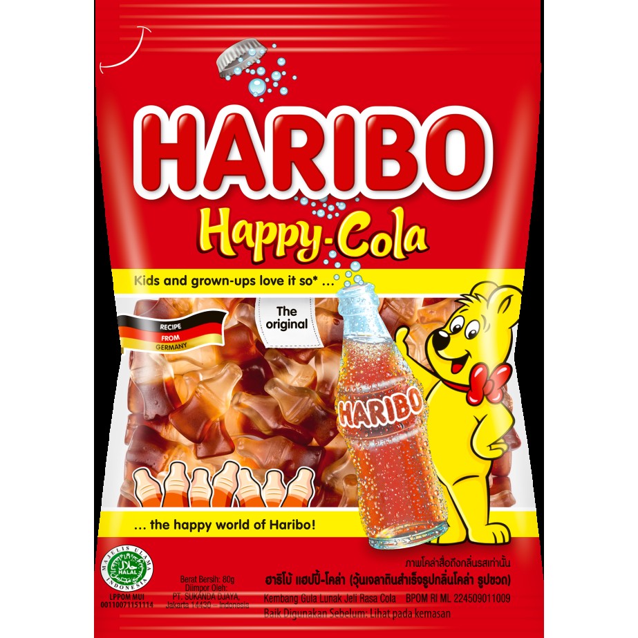 Haribo Happy Cola 80 GM